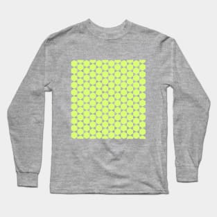 Concentric hexagons - green Long Sleeve T-Shirt